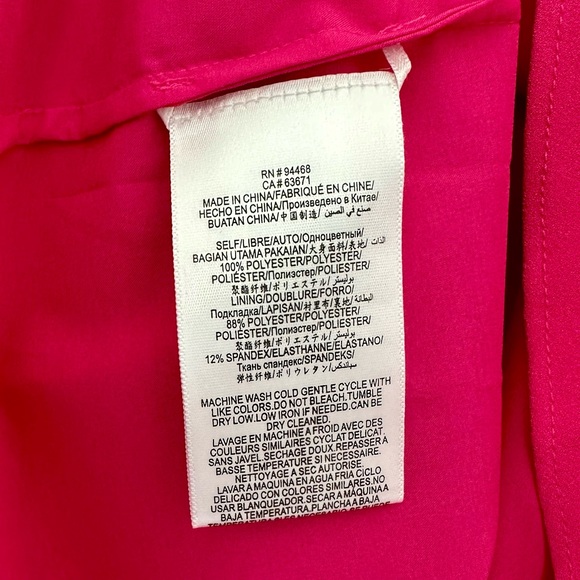 NWT BCBGMAXAZRIA pink dress size 4 - Picture 4 of 7